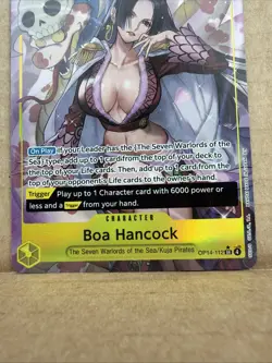 Boa Hancock (Alt Art) OP14-112 SR The Azure Sea’s Seven English One Piece TCG - Image 3