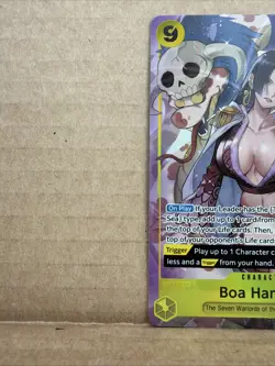 Boa Hancock (Alt Art) OP14-112 SR The Azure Sea’s Seven English One Piece TCG - Image 5