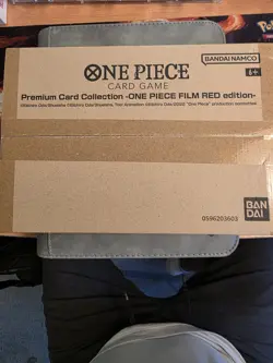 One Piece TCG Premium Card Collection Film Red Edition English SEALED - Image 1