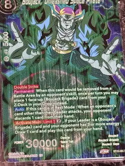 Boujack Unleashed Space Pirate SPR BT25-085 Dragon Ball Super Card Masters CGC10 - Image 2