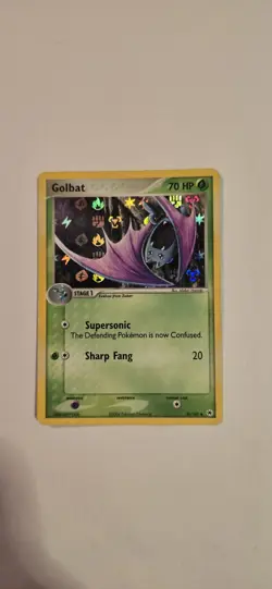 36/101 Golbat Reverse Holo Pokemon Card EX Hidden Legends TCG - Image 1