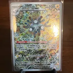 Pokemon TCG Magneton SVP 159 Surging Sparks Promo Card NM Condition - Image 1