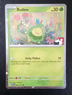 BUDEW 004/131, HOLO, STAMPED, PRIZE PACK SERIES 7, POKEMON CARD (NM) - Image 1