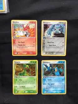 Pokemon Cards: POP Series 1 4 Card Lot - Image 1