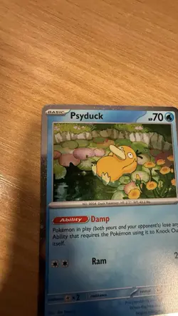 Pokemon TCG Black Star Promo Psyduck Card #007 - Image 2