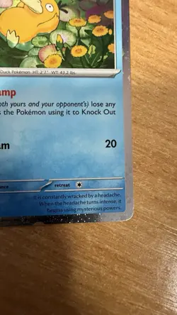Pokemon TCG Black Star Promo Psyduck Card #007 - Image 4