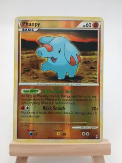 Phanpy 66/95 - Call Of Legends - Common Reverse Holo LP Pokemon Card, 2011 - Image 1