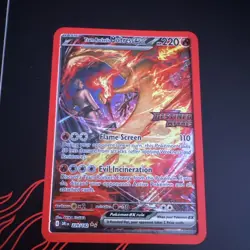 Pokemon Team Rocket's Moltres Stamp Cards From Ultra Premium Collection Set - Image 3