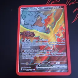 Pokemon Team Rocket's Moltres Stamp Cards From Ultra Premium Collection Set - Image 4