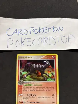 Pokemon Card Houndoom 7/115 - Set Ex Forze Segrete -Eng-Holo-Mint! - Image 2