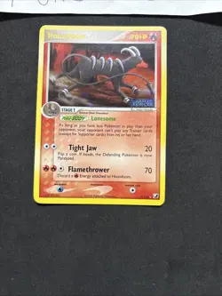 Pokemon Card Houndoom 7/115 - Set Ex Forze Segrete -Eng-Holo-Mint! - Image 3