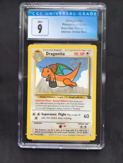 Pokemon Cards: Wizards Black Star Promo: Dragonite 5 CGC 9 - Image 2
