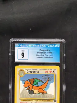 Pokemon Cards: Wizards Black Star Promo: Dragonite 5 CGC 9 - Image 3