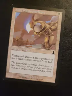 Mask of Law and Grace - Urza's Destiny - Magic the Gathering MTG White Aura LP - Image 1