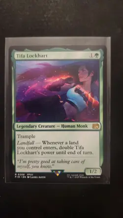 MTG FIN final fantasy Tifa Lockhart R0206 no foil - Image 1