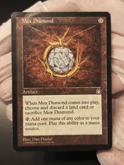Mox Diamond - Moderately Played - Image 1