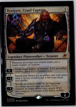 Tezzeret, Cruel Captain Foil M Edge of Eternities 2 NM - Image 1