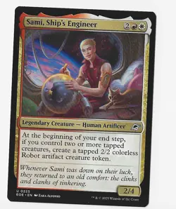 Magic the Gathering, EOE, Uncommon, Sami, Ship's Engineer - Image 1