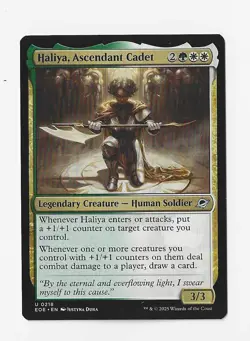 Magic the Gathering, EOE, Uncommon, Legendary Creature - Human Soldier - Image 1