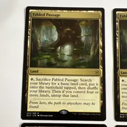 MTG 4X ** Fabled passage ** NM TOE/M21 - Image 2