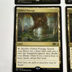MTG 4X ** Fabled passage ** NM TOE/M21 - Image 3