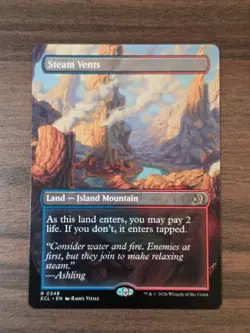 Steam Vents (Borderless) Lorwyn Eclipsed Regular - Image 1