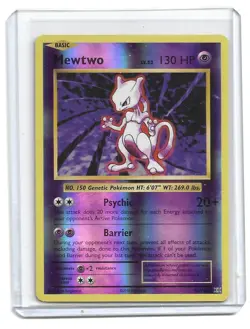 2016 Pokemon - XY: Evolutions - Mewtwo #51/108 Reverse Holo - Image 1