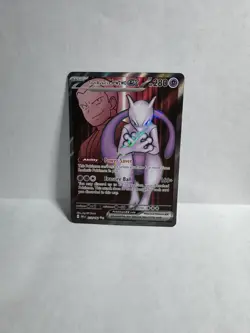 Pokemon Team Rocket's Mewtwo ex 213/182 Ultra Rare Sv10: Destined Rivals Holo - Image 1
