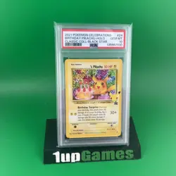 2021 POKEMON CELEBRATIONS CLASSIC COLLECTION #24 BIRTHDAY PIKACHU-HOLO PSA 10 - Image 1