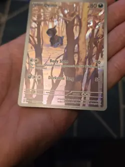 Pokemon TCG Deino 146/086 Illustration Rare - S&V White Flare Set - Near Mint - Image 4