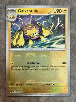 Galvantula 034/086 - Master Ball Pattern Holo - SV10.5 White Flare - Pokemon TCG - Image 1
