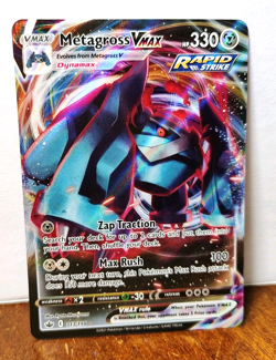 POKEMON METAGROSS VMAX 113/198 ULTRA RARE CHILLING REIGN NM NEAR MINT - Image 1