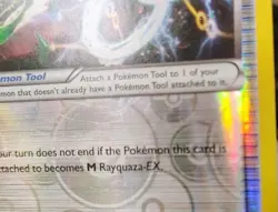POKEMON RAYQUAZA SPIRIT LINK 87/108 REVERSE HOLO TRAINER ROARING SKIES LP - Image 5