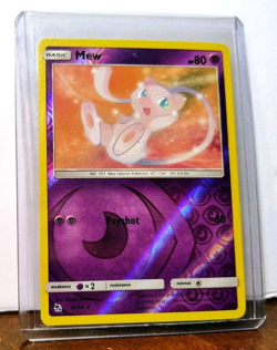 POKEMON MEW 32/68 REVERSE HOLO RARE HIDDEN FATES NEAR MINT - Image 5