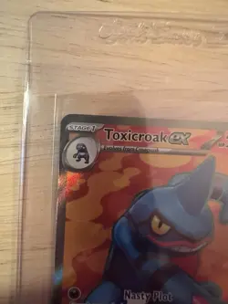Toxicroak ex 232/198 Ultra Rare Holo NM Pokemon SV01: Scarlet & Violet Base Set - Image 2