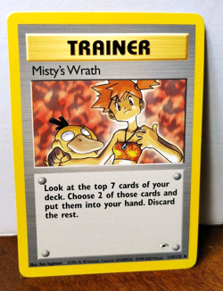 POKEMON MISTY'S WRATH 114/132 TRAINER GYM HEROES LP - Image 1