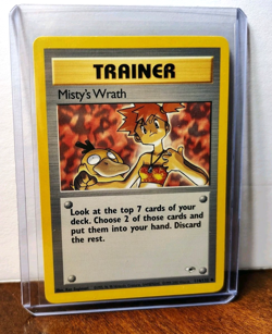 POKEMON MISTY'S WRATH 114/132 TRAINER GYM HEROES LP - Image 5