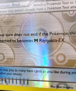 POKEMON RAYQUAZA SPIRIT LINK 87/108 REVERSE HOLO TRAINER ROARING SKIES LP - Image 5
