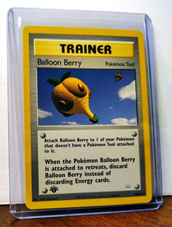 POKEMON BALLOON BERRY 60/64 1ST EDITION TRAINER NEO REVELATION NM NEAR MINT - Image 5