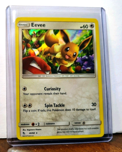 POKEMON EEVEE 48/68 HOLO RARE HIDDEN FATES LP - Image 5