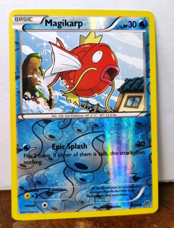 POKEMON MAGIKARP 19/98 REVERSE HOLO ANCIENT ORIGINS LP-NM - Image 1