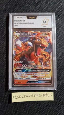 Carte Pokemon "Dracaufeu GX 20/147" - Gradee PCA 9,5 - Image 1
