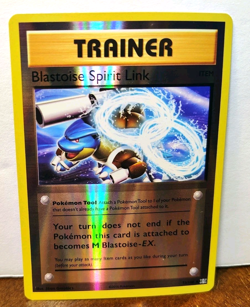 POKEMON BLASTOISE SPIRIT LINK 73/108 REVERSE HOLO XY EVOLUTIONS LP - Image 1