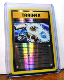 POKEMON BLASTOISE SPIRIT LINK 73/108 REVERSE HOLO XY EVOLUTIONS LP - Image 5