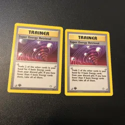 Super Energy Retrieval 89/111 Neo Genesis (x2) Rare First Edition Pokemon Mint - Image 1