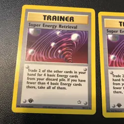 Super Energy Retrieval 89/111 Neo Genesis (x2) Rare First Edition Pokemon Mint - Image 2
