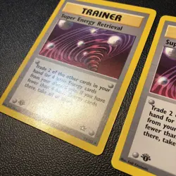 Super Energy Retrieval 89/111 Neo Genesis (x2) Rare First Edition Pokemon Mint - Image 4