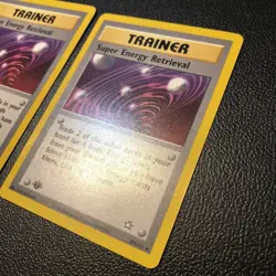 Super Energy Retrieval 89/111 Neo Genesis (x2) Rare First Edition Pokemon Mint - Image 5