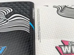 Set of 2!! Pokemon Black Bolt & White Flare Scarlet And Violet BINDERS ONLY - Image 3