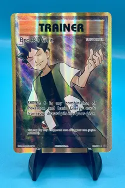 Pokemon TCG Brock's Grit Full Art 107/108 XY Evolutions - Image 1